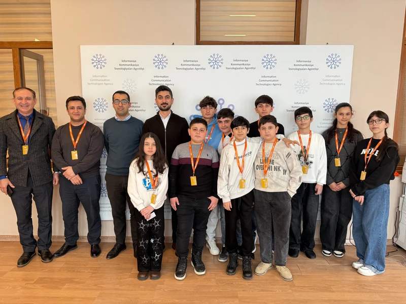 JET School tələbələri üçün İKT Agentliyində Ekskursiya Keçirildi