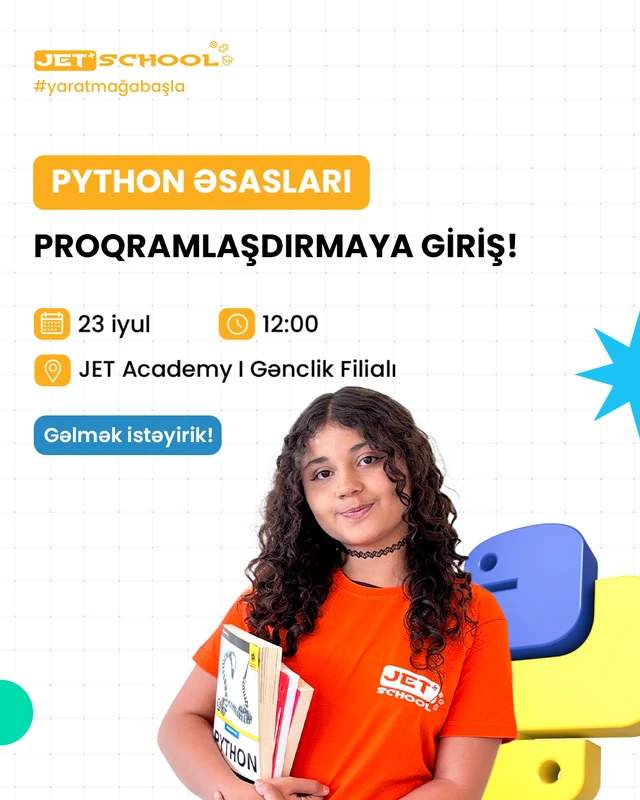 Övladınız Gələcəyini Proqramlaşdırma Sahəsində Qursun!