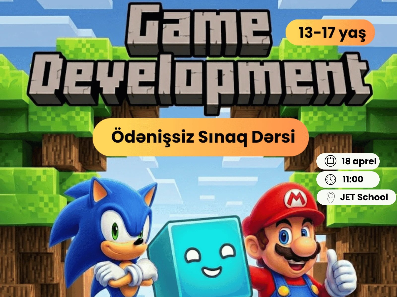 🕹️ Unity 2D Game Development – Sınaq Dərsi
