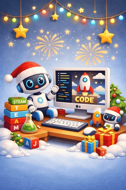 Новый год: STEAM и Программирование для детей