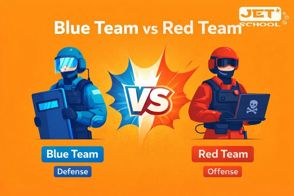 Kiber təhlükəsizlik: Blue Team vs Red Team: bu nədir və düşüncə tərzi necə fərqlənir