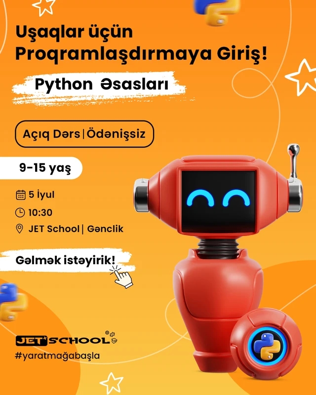 Övladınız Gələcəyini Proqramlaşdırma Sahəsində Qursun!
