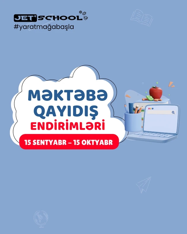 Məktəbə Qayıdış Münasibətilə Yeni Endirim Kampaniyası