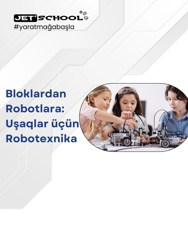 Bloklardan Robotlara: Uşaqlar üçün Robotexnika