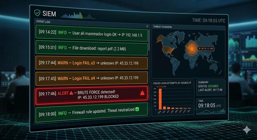 Что такое SIEM? Суперразум компьютерной безопасности -  Полное руководство