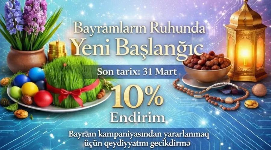 Novruz və Ramazan Kampaniyası – Texnologiya Kurslarında Xüsusi Endirimlər