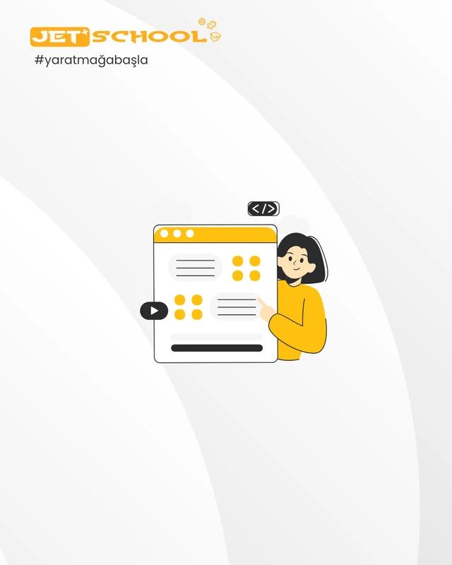 JET School-da uşaqlar veb proqramlaşdırmanı necə öyrənir?