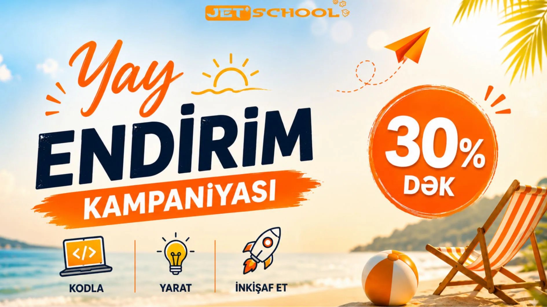  Yay Fürsətini Qaçırmayın – IT Kurslarında Xüsusi Endirim!