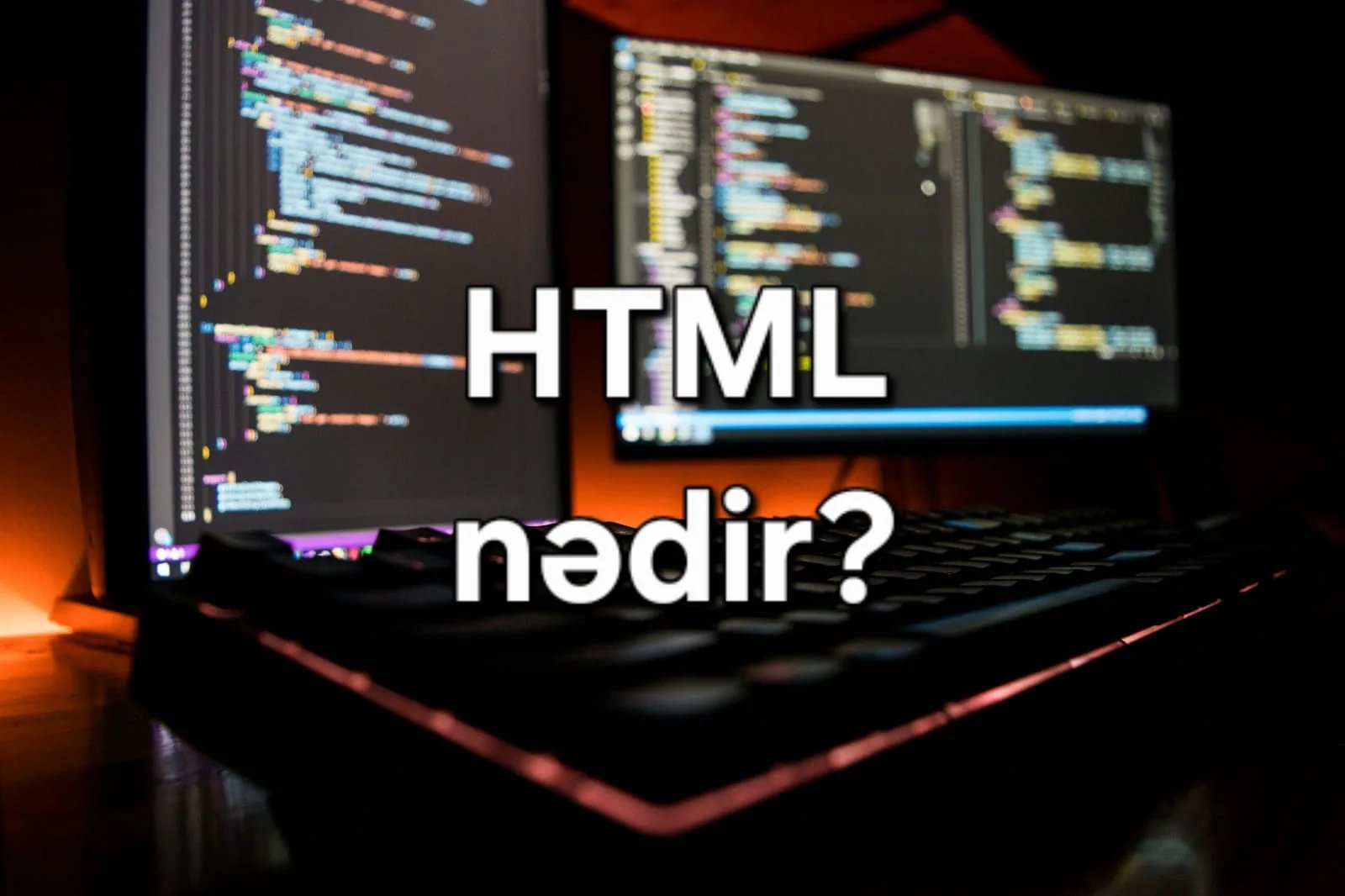 HTML nədir?