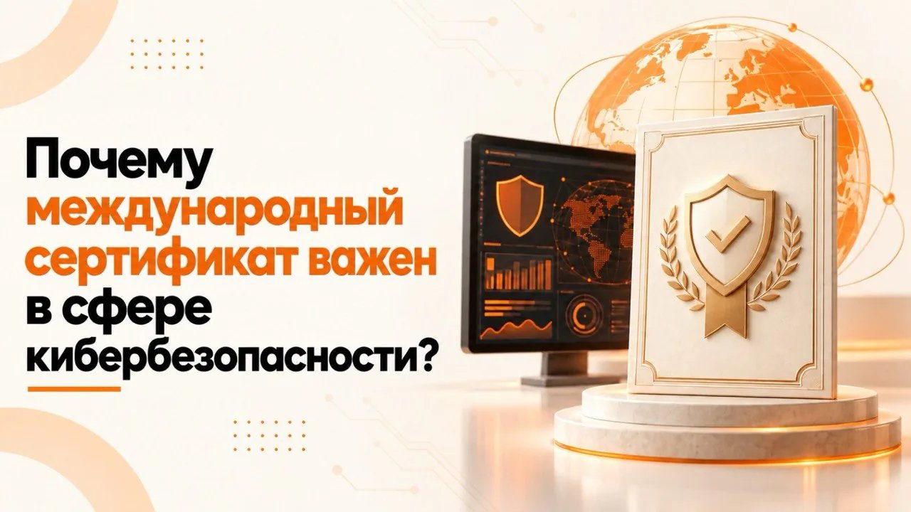 Почему международный сертификат важен в сфере кибербезопасности?