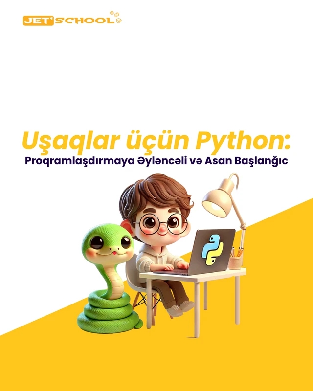 Uşaqlar üçün Python: Proqramlaşdırmaya Əyləncəli və Asan Başlanğıc