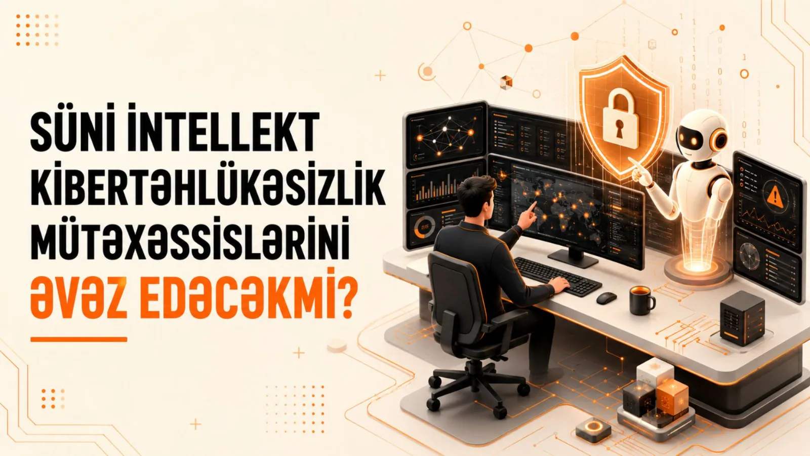 Süni intellekt kibertəhlükəsizlik mütəxəssislərini əvəz edəcəkmi? Süni intellekt kibertəhlükəsizlik mütəxəssislərini əvəz edəcəkmi?