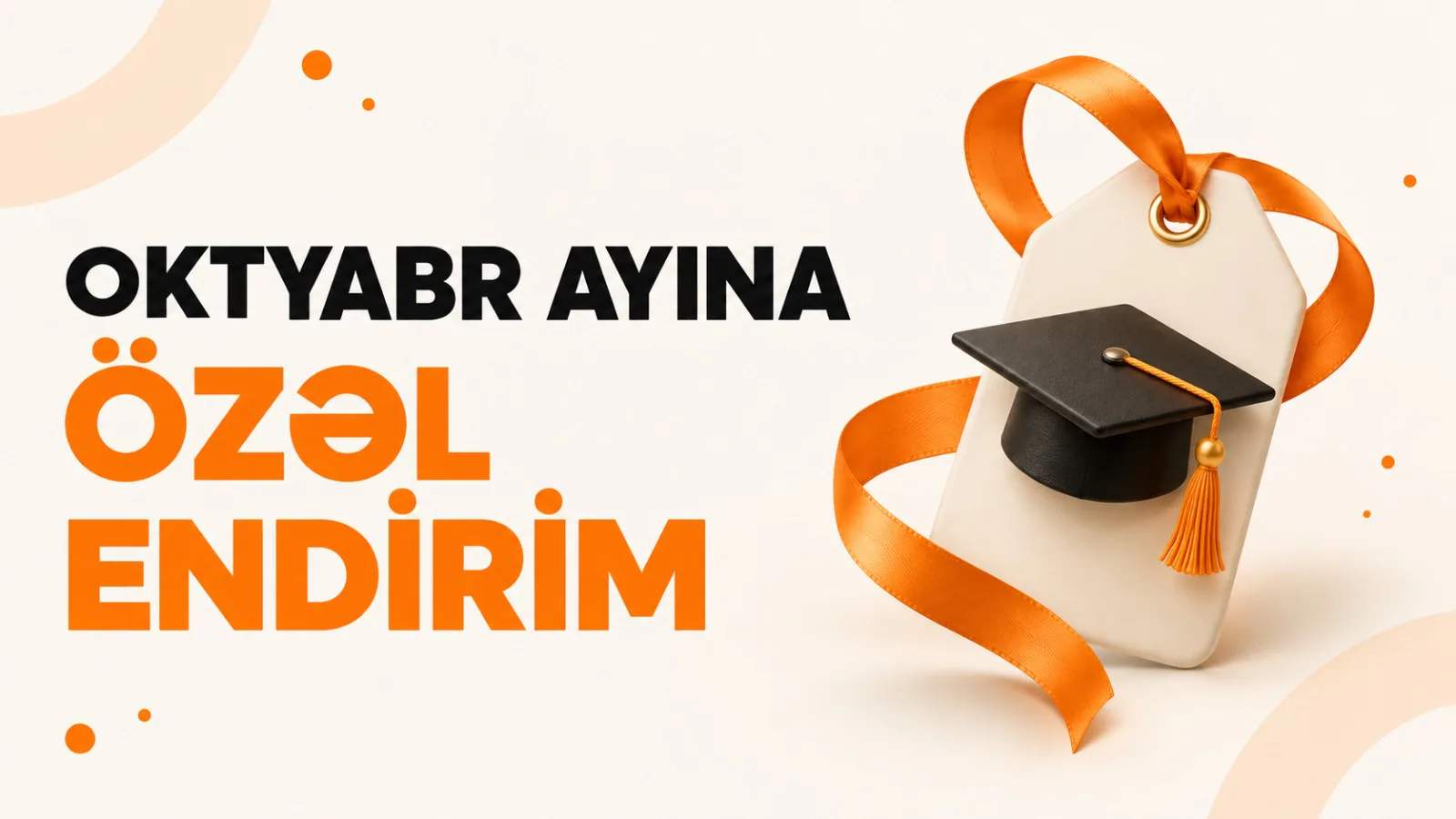 Oktyabr Ayına Özəl Endirim Oktyabr Ayına Özəl Endirim