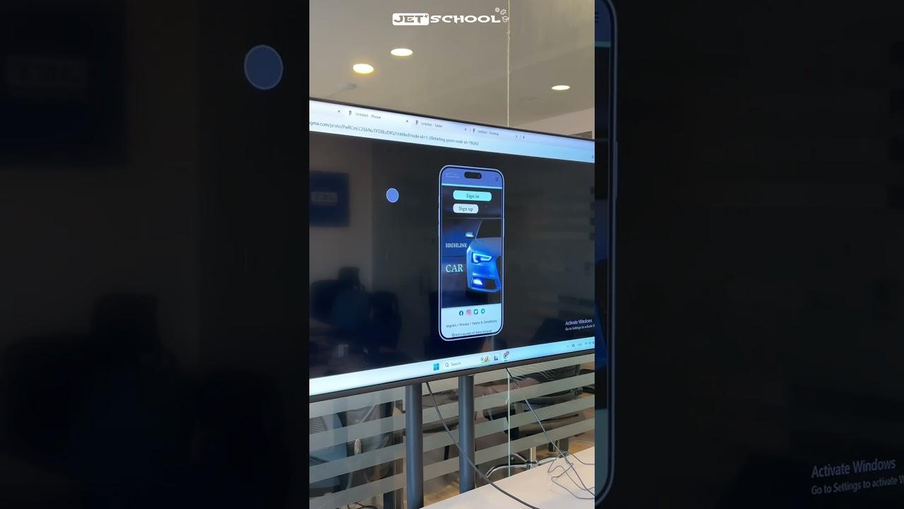 "Highline Car" Figma Layihəsi